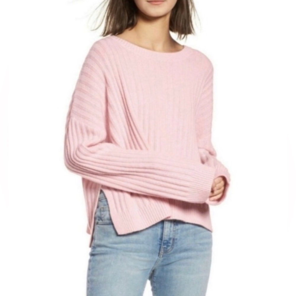 Rails Joelle pink cashmere sweater